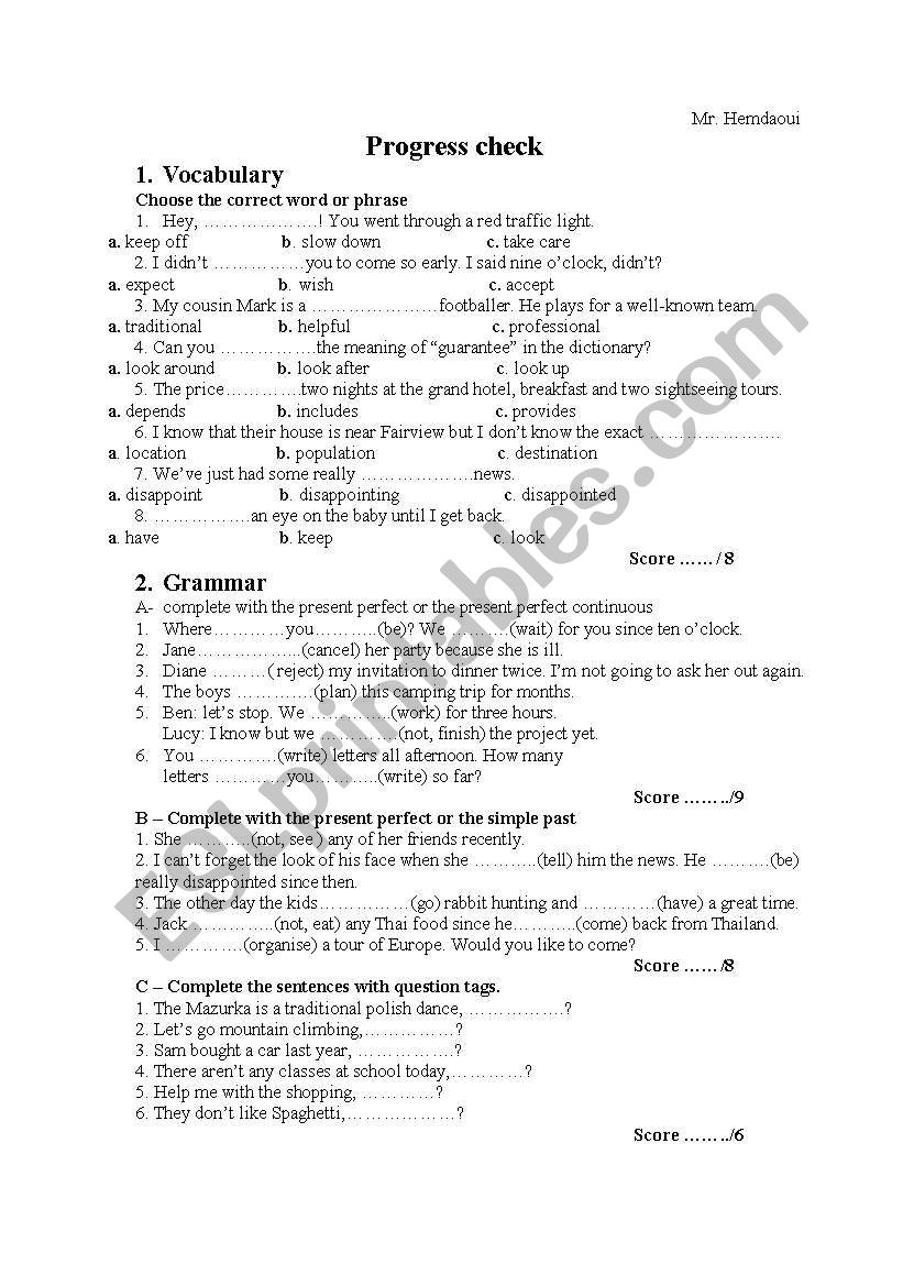 many linguistic items worksheet