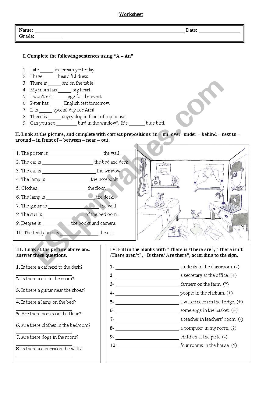 Present continuous worksheet