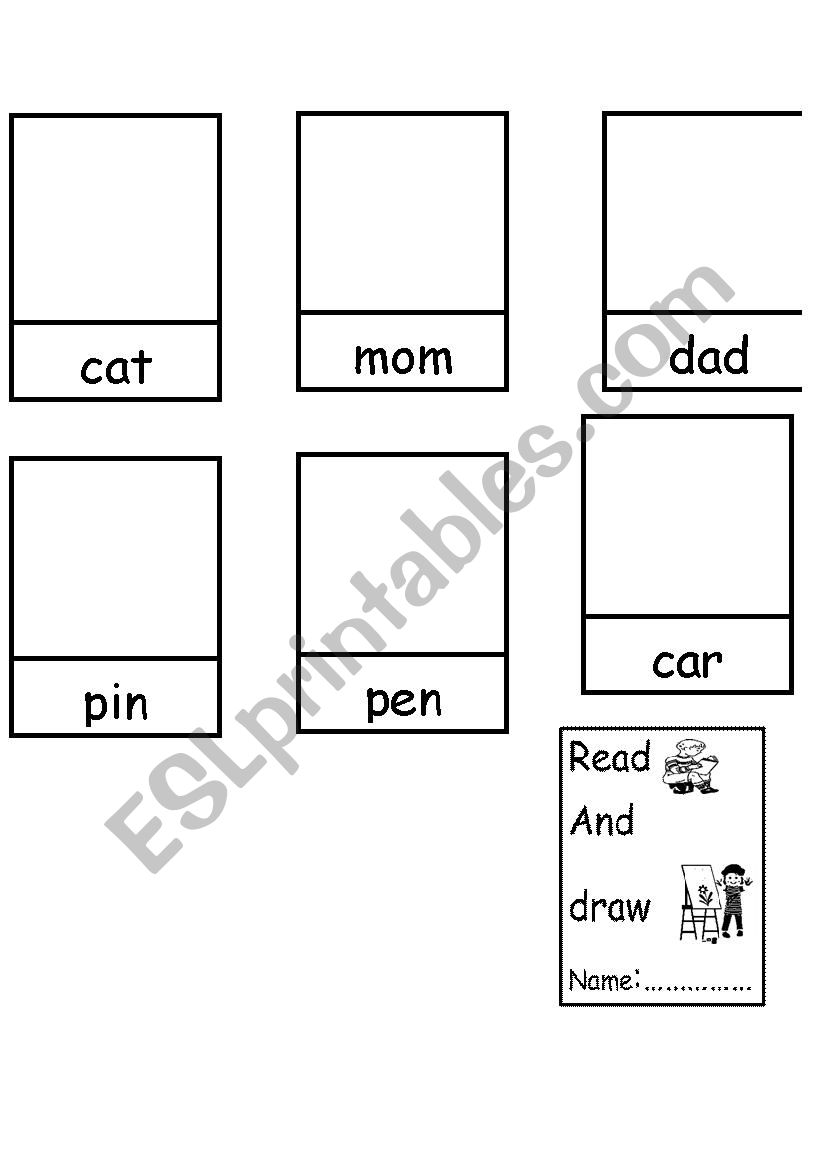 draw what you read worksheet