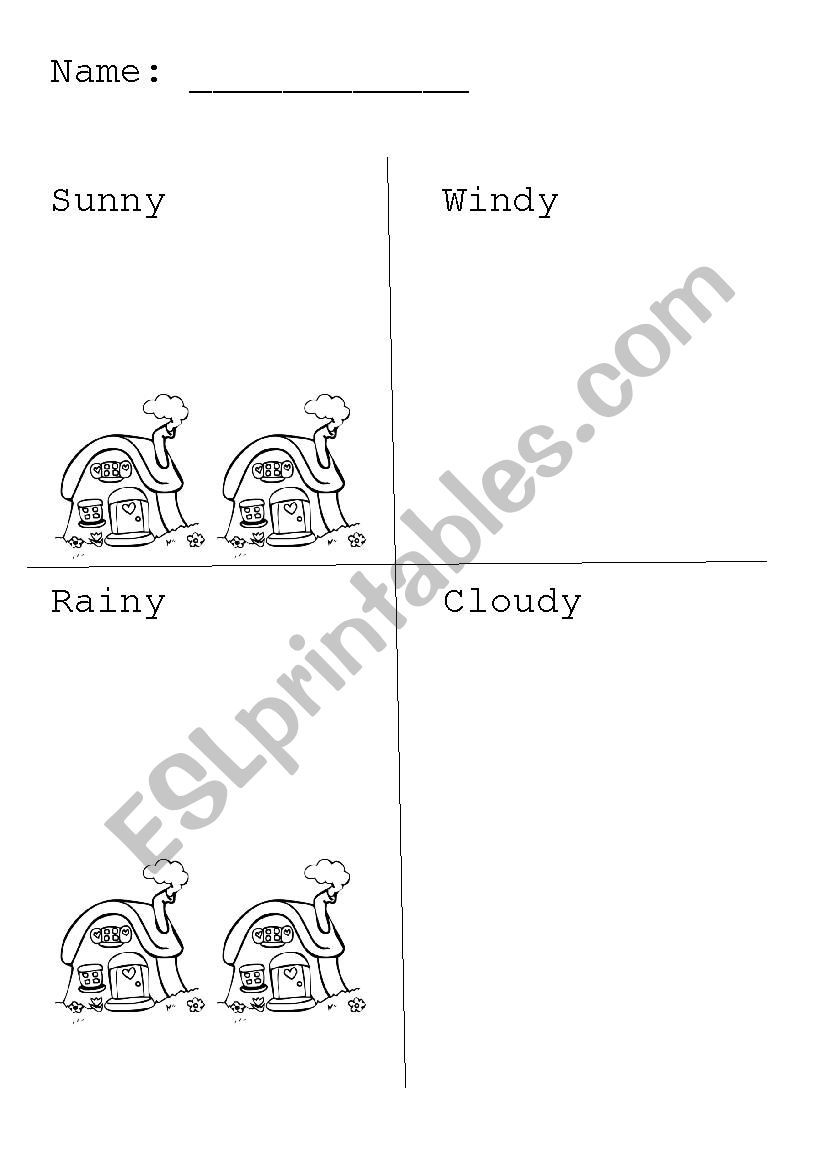 Whats the weather like? worksheet