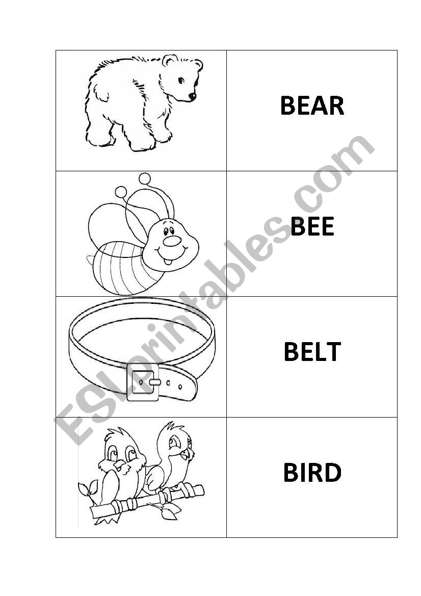 MY FIRST WORDS FLASHCARDS- PART 2