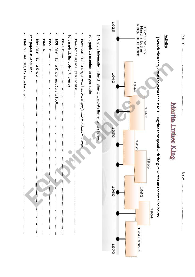 Biography- graphic organizer worksheet