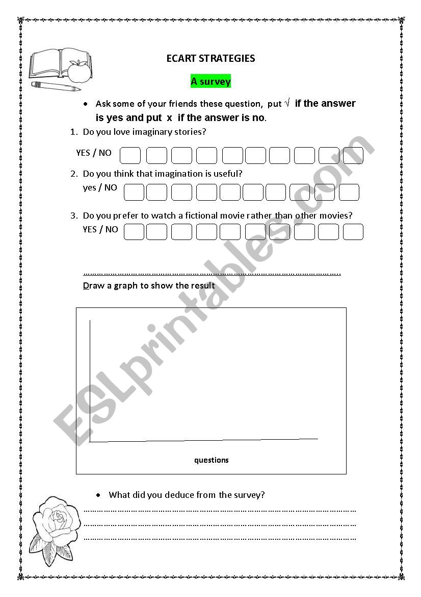 a survey worksheet