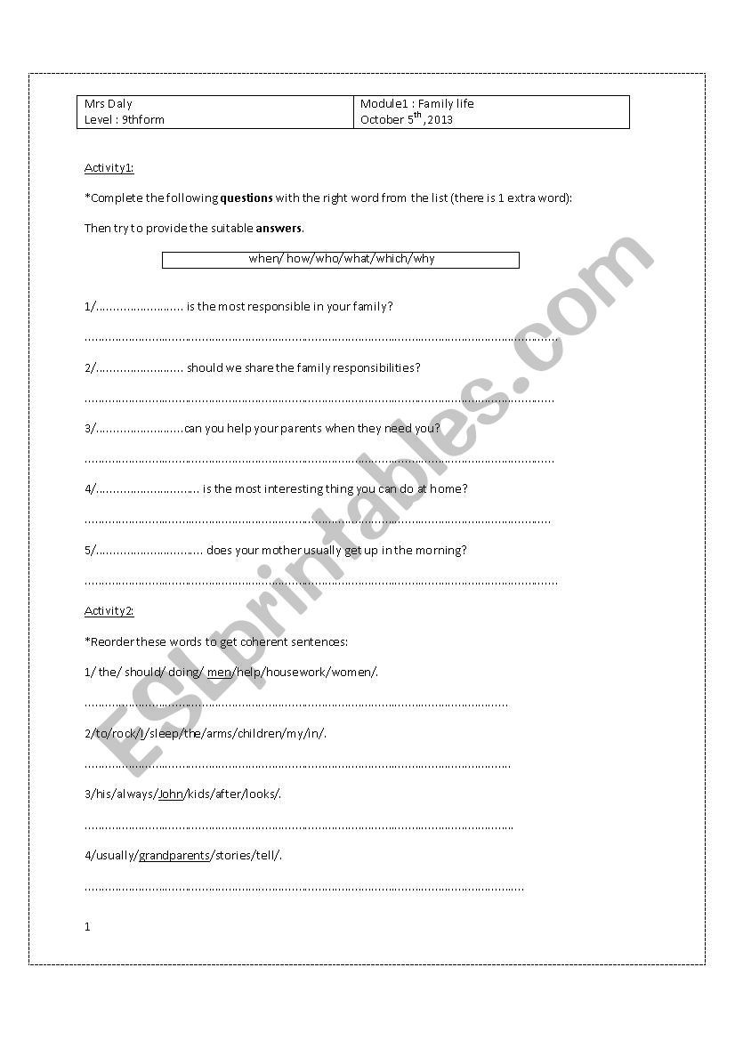 English Grammar Worksheets Grade 1 English Grammar Worksheets For Grade 