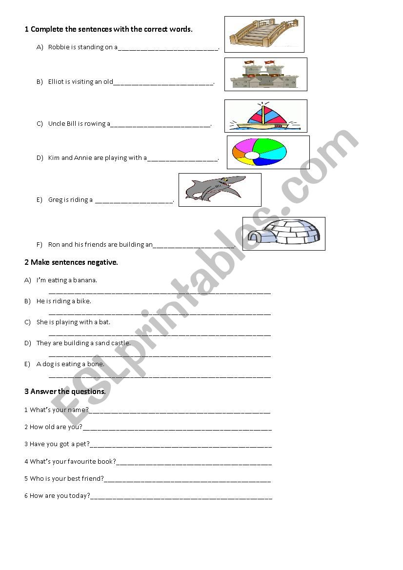 What is... worksheet