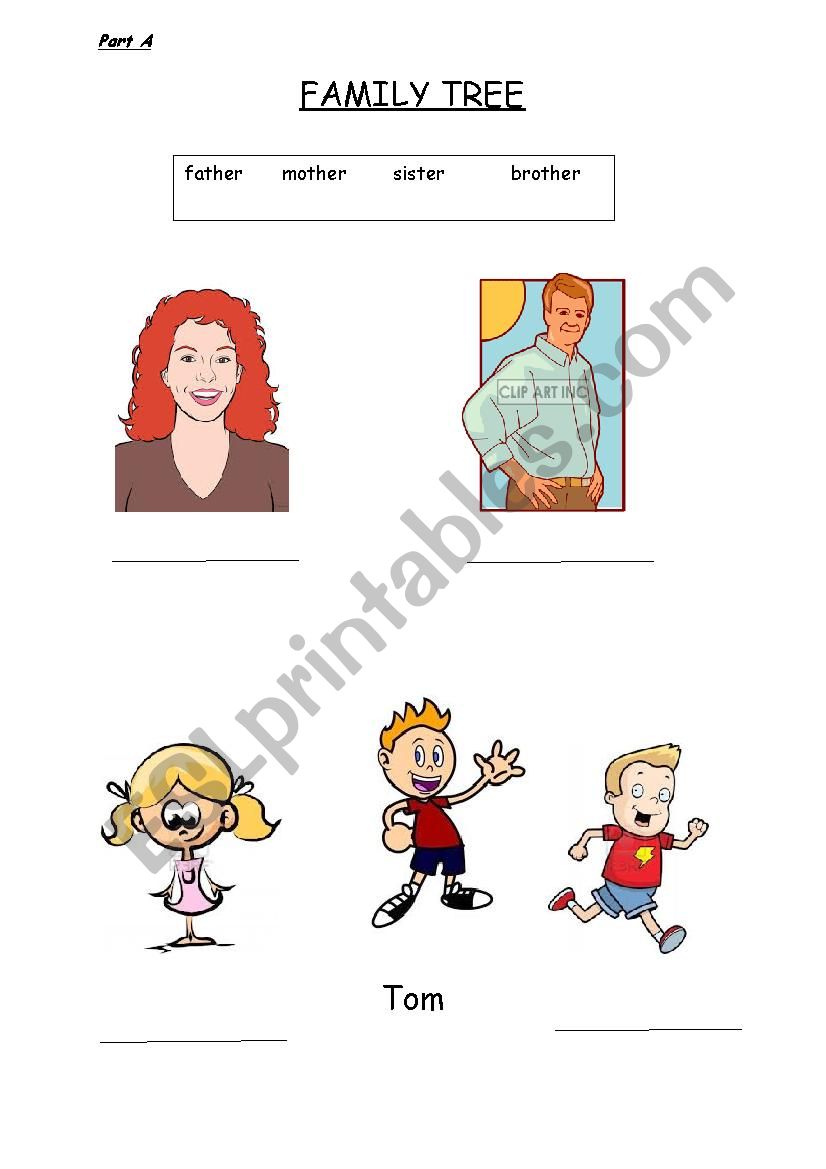 family  worksheet