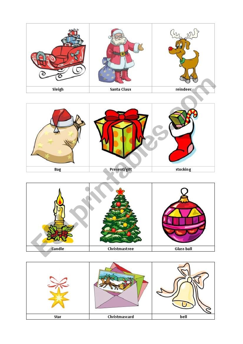 christmas  worksheet