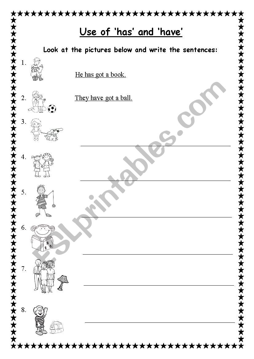 use-of-has-and-have-esl-worksheet-by-shaniyasidd-gmail