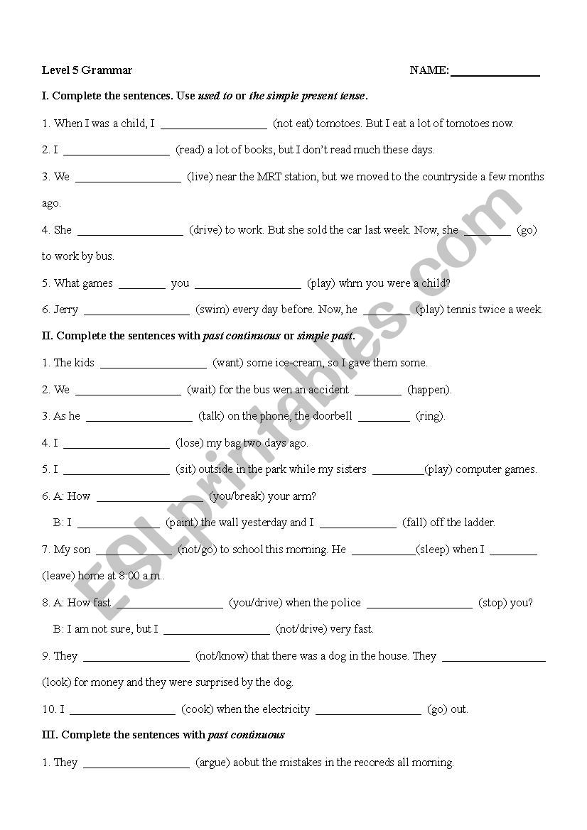 Grade 3 Grammar Topic 10 Personal Pronouns Worksheets Lets Share 