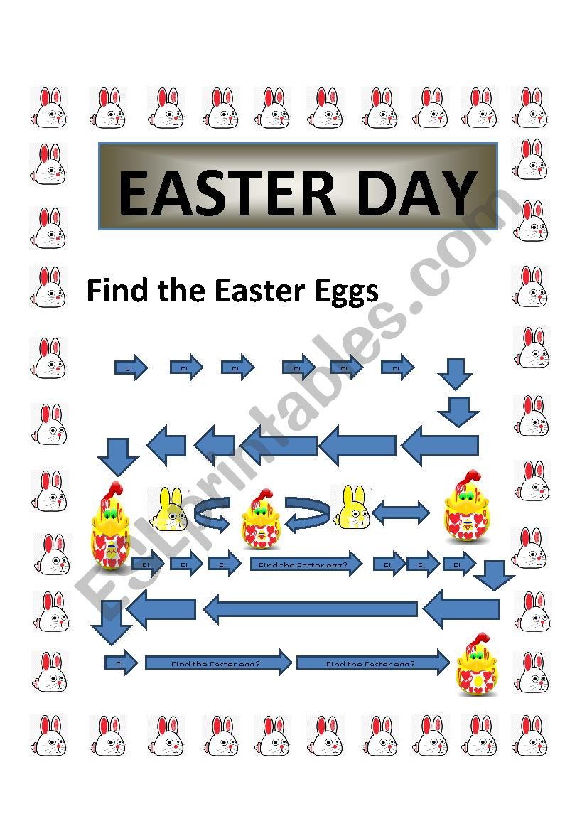 Easter Day ESL worksheet by ailton.morais