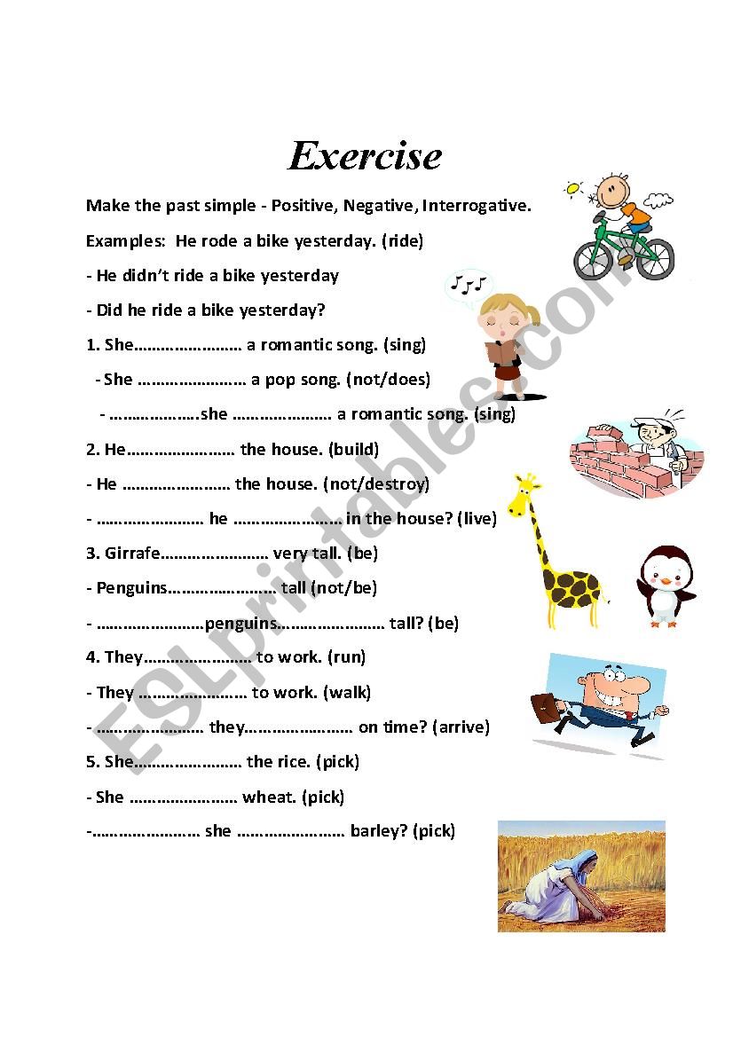 past-simple-exercise-esl-worksheet-by-aliceying