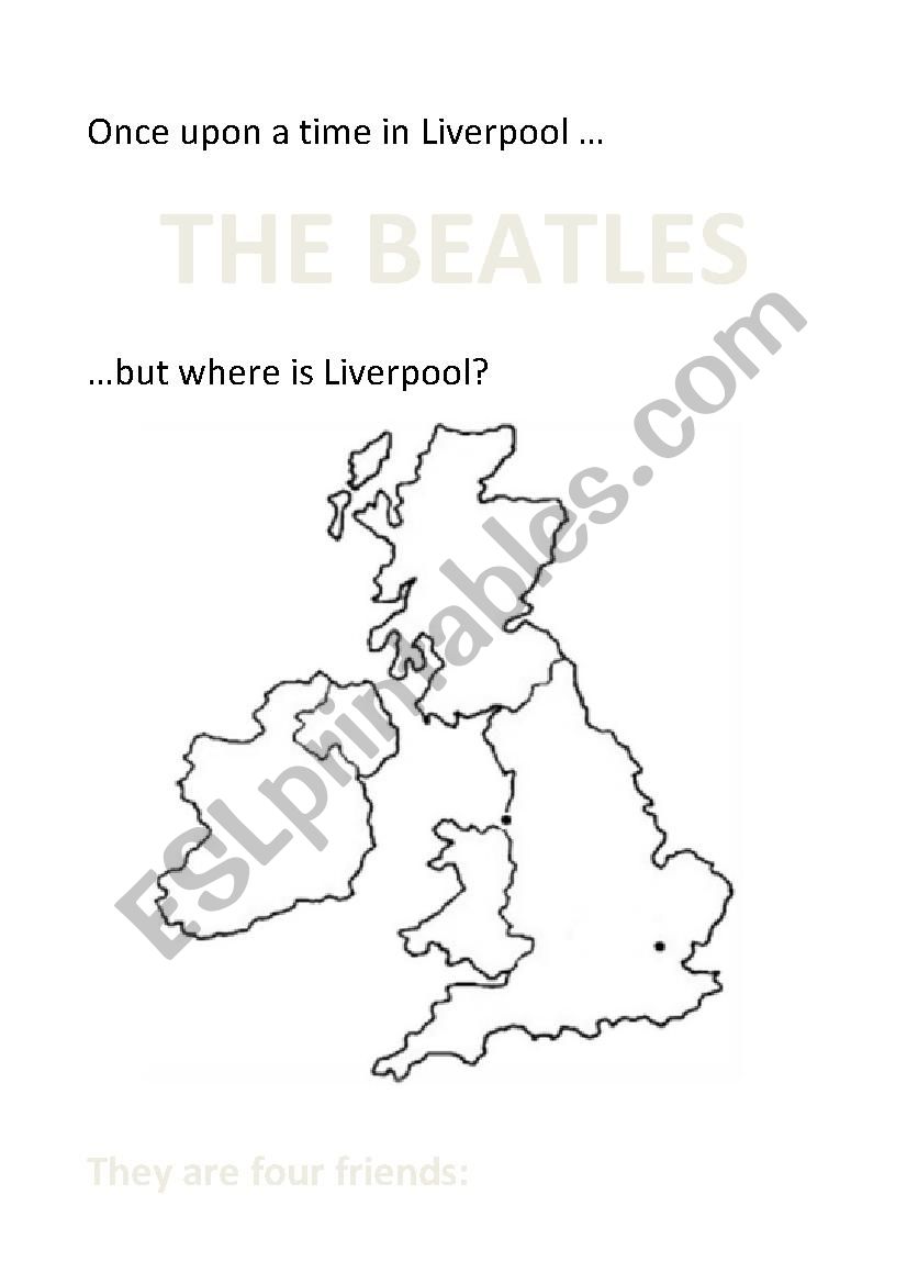 the Beatles worksheet