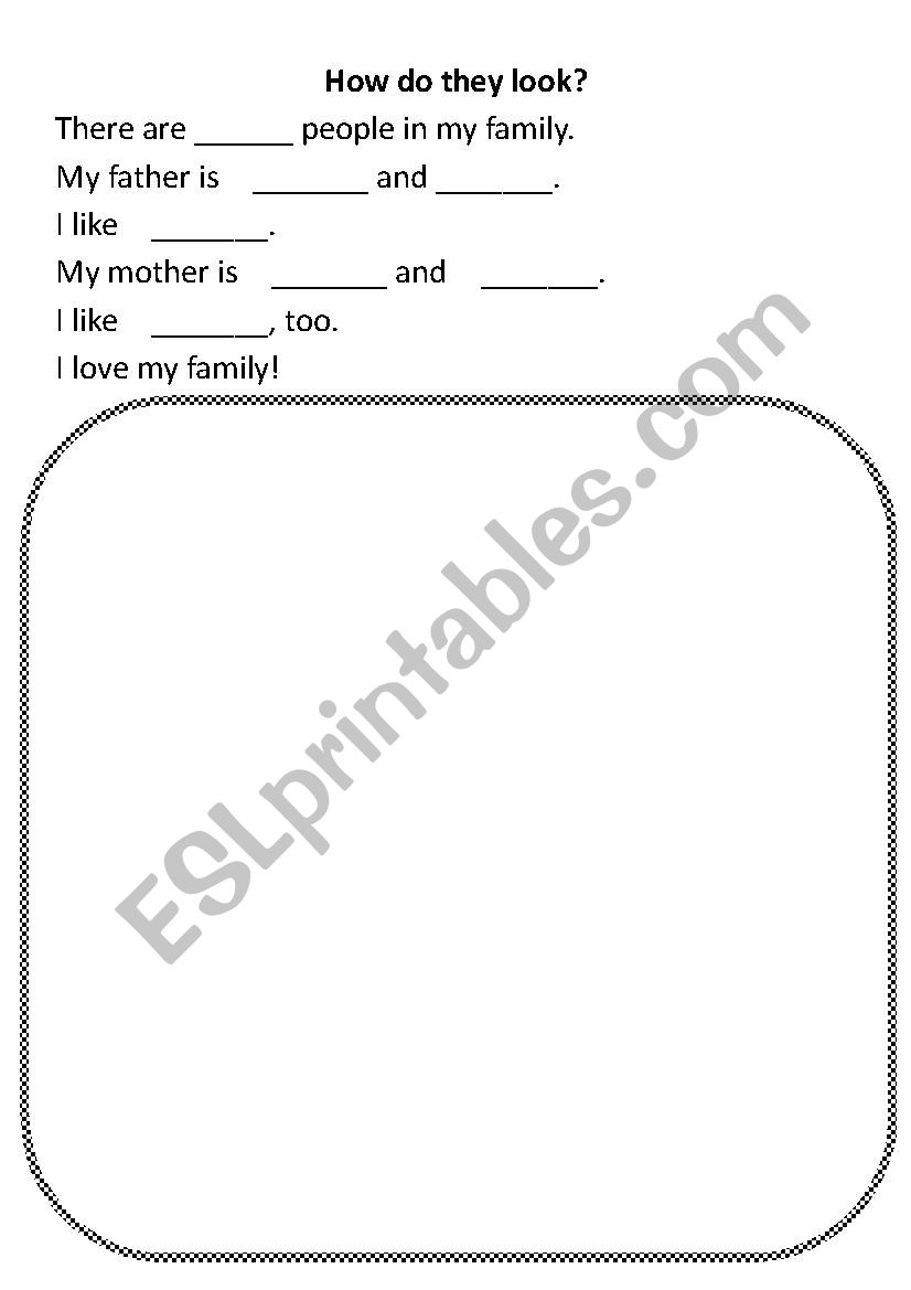 FAMILY - ESL worksheet by cj77982002