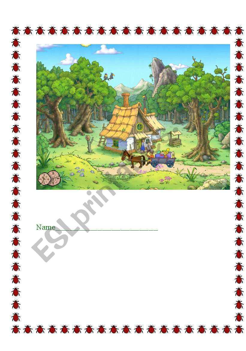 A tiny cottage worksheet