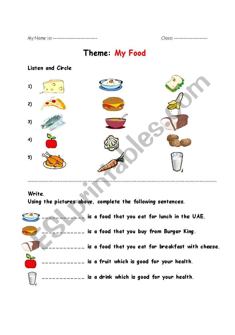 Food Picture Quiz