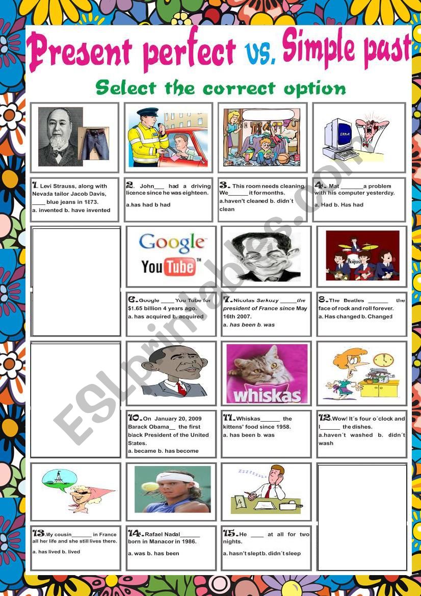 Present Perfect vs Simple Past