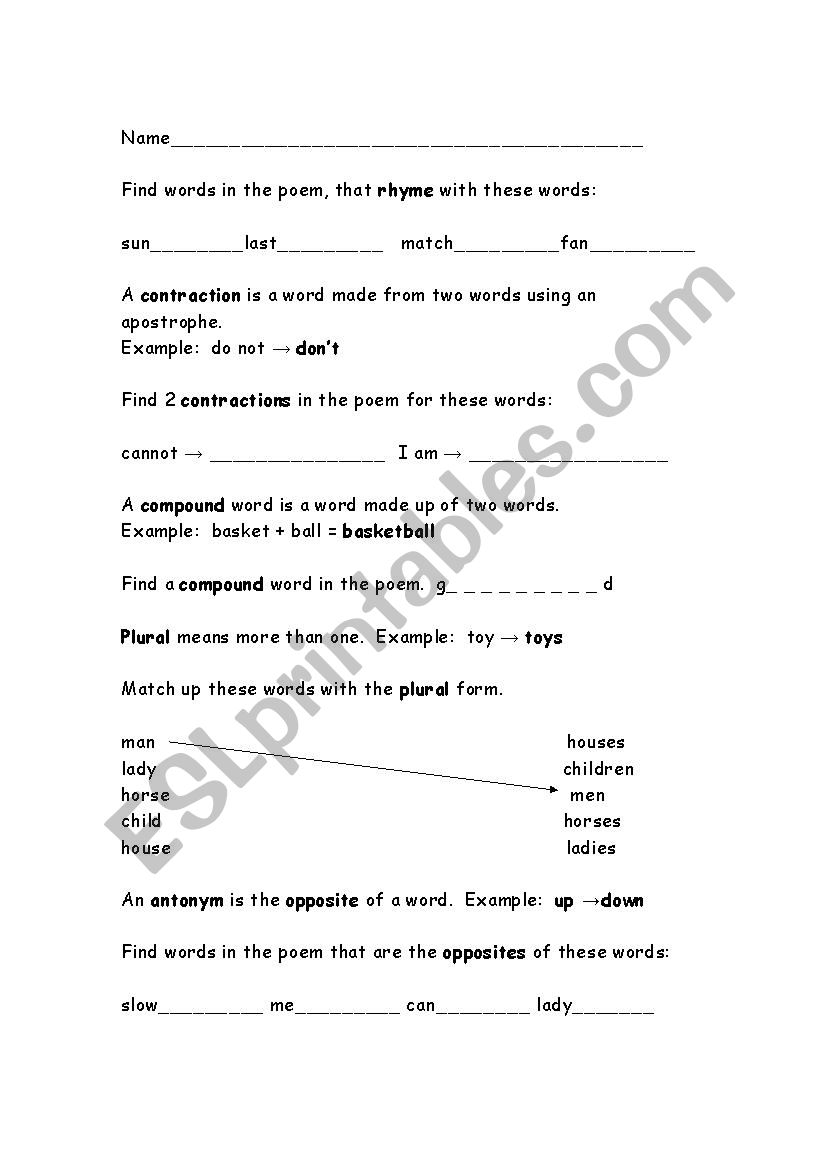 Gingerbreadman close activity worksheet