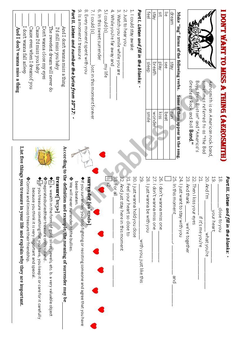 song-i-don-t-want-to-miss-a-thing-by-aerosmith-esl-worksheet-by-narricc