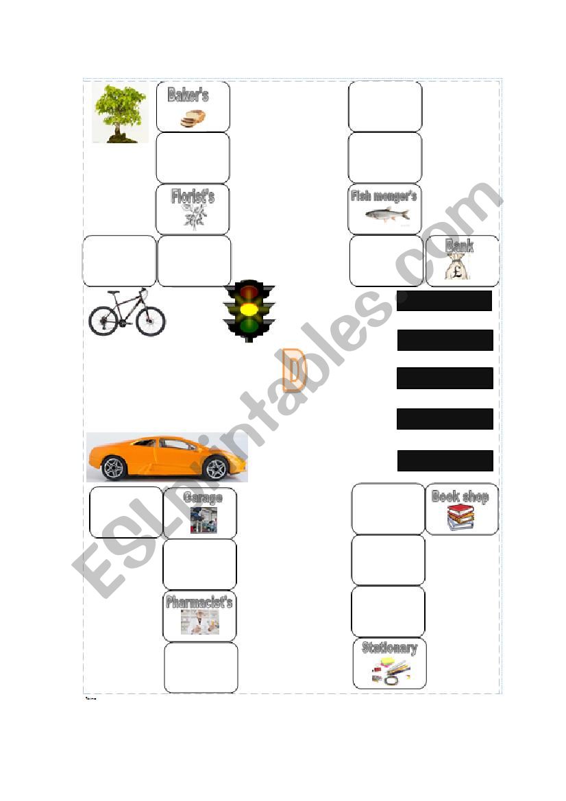 The Crossing worksheet