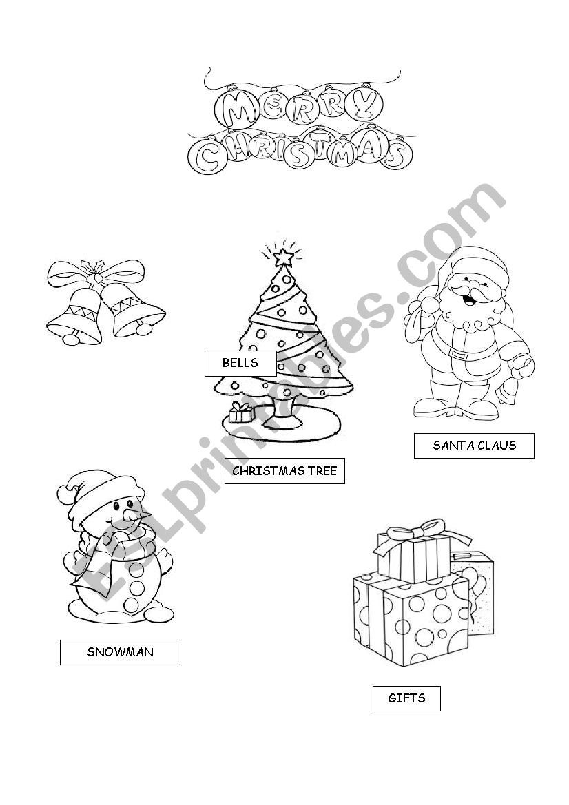 Christmas Time worksheet