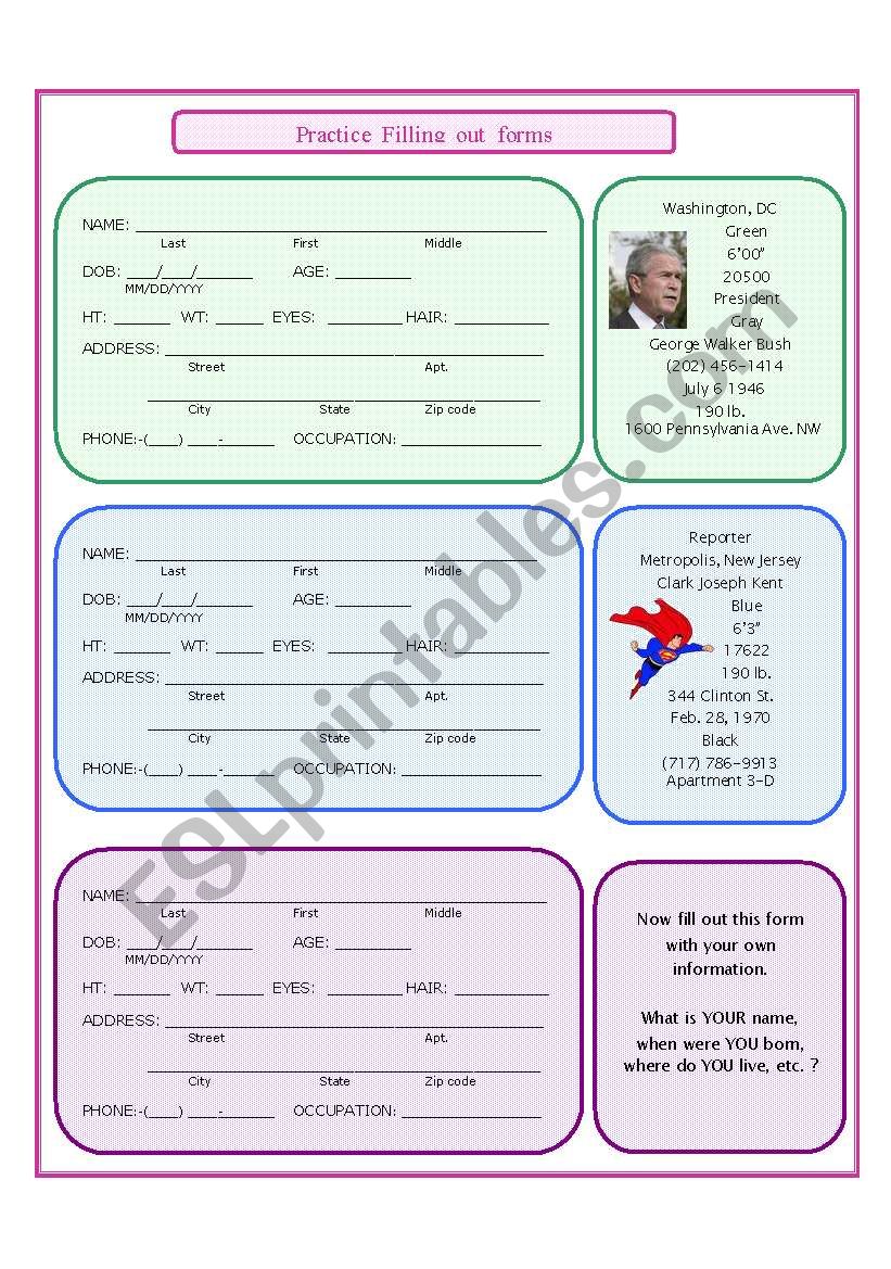 filling-out-forms-practice-esl-worksheet-by-suethom
