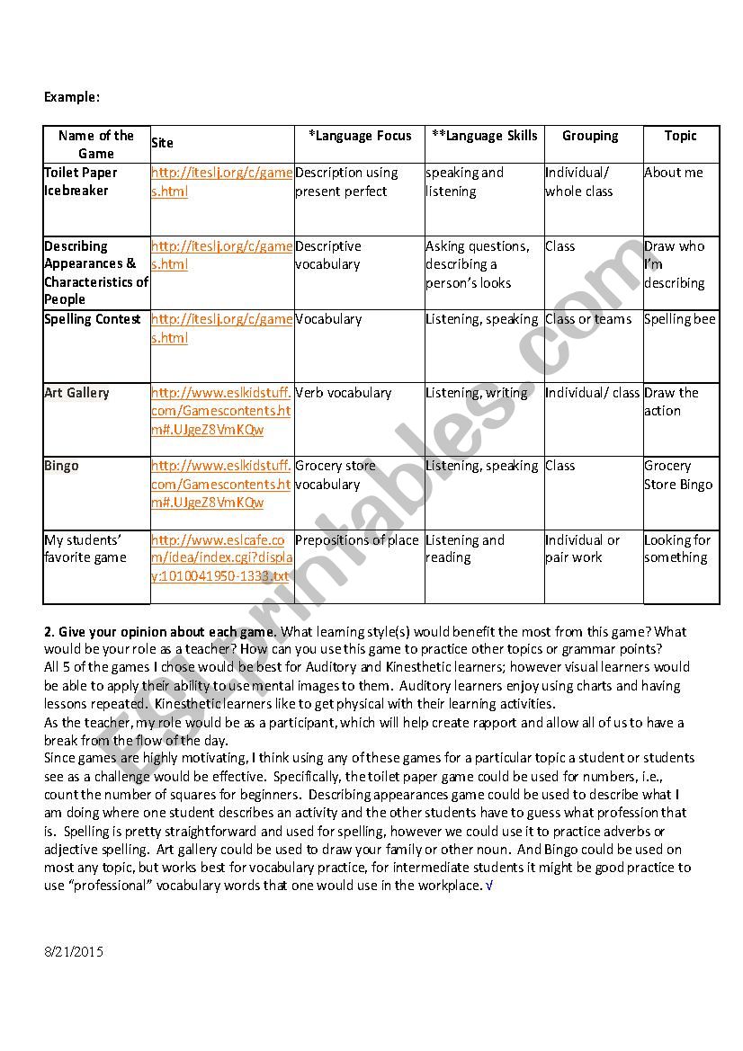 Games_plan worksheet