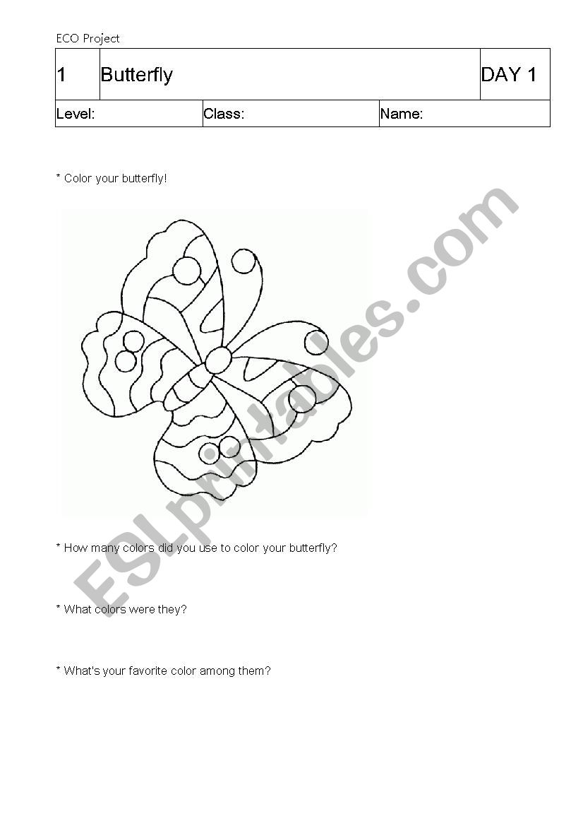 Butterfly coloring and solve some questions