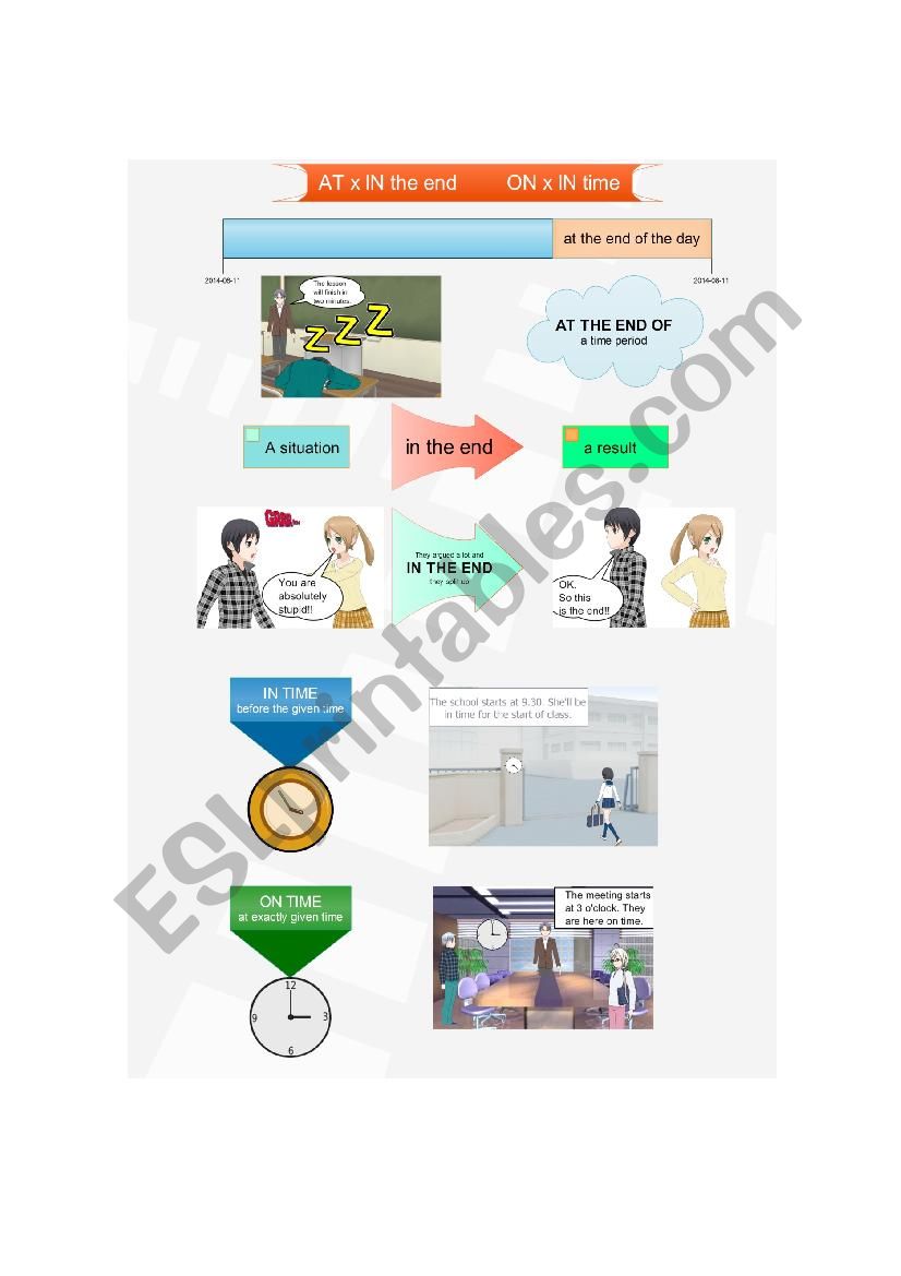 Prepositions worksheet