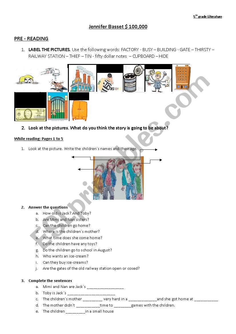 $ 100,000 by J. Basset worksheet