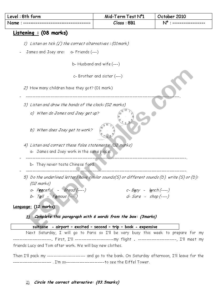 mid-term-test-n-1-8th-former-esl-worksheet-by-salwa30