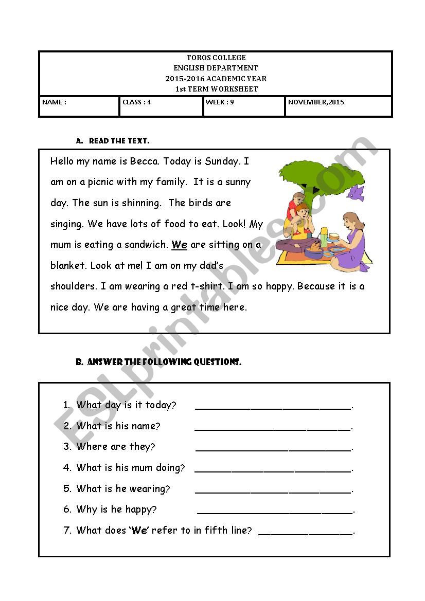 Present Continuous Tense ESL Worksheet By Mesgure