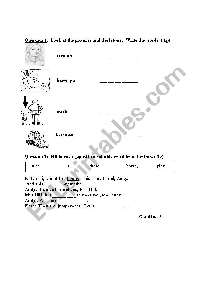 Worksheet worksheet