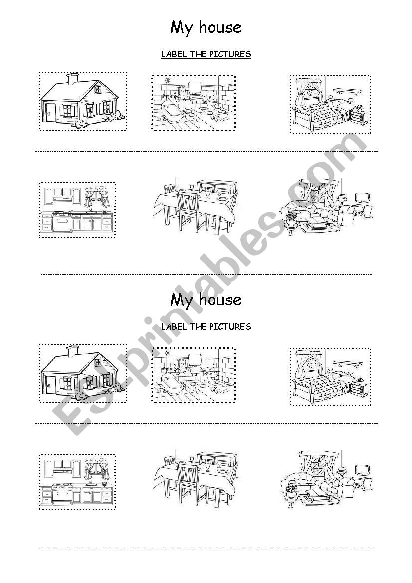 LABEL PICTURES worksheet