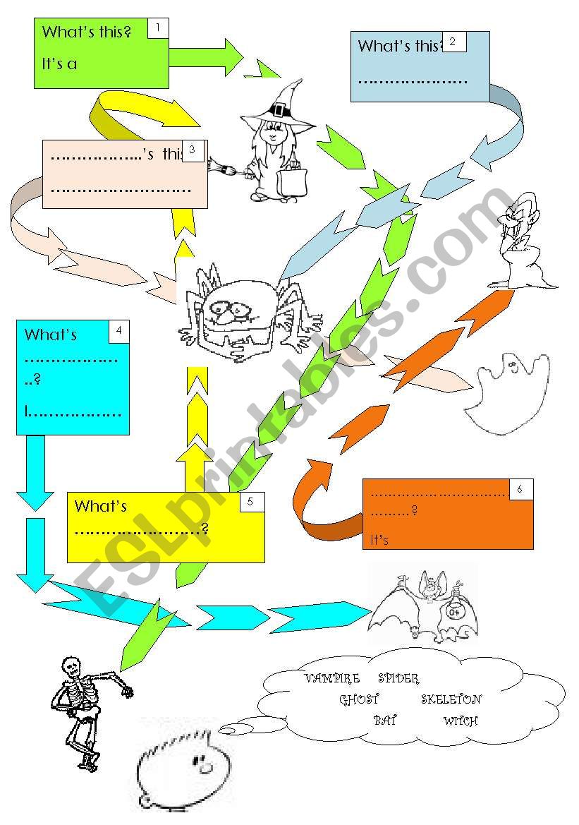 HALLOWEEN VOCABULARY worksheet