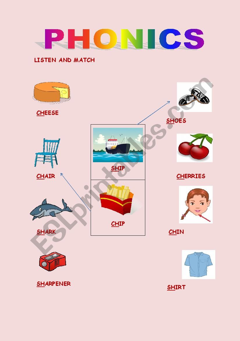 PHONICS worksheet