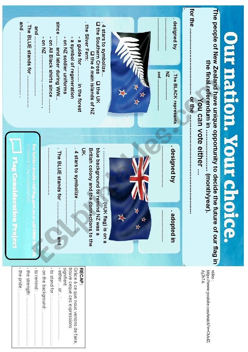 NZ vote for a new flag (n2) : oral comprehension