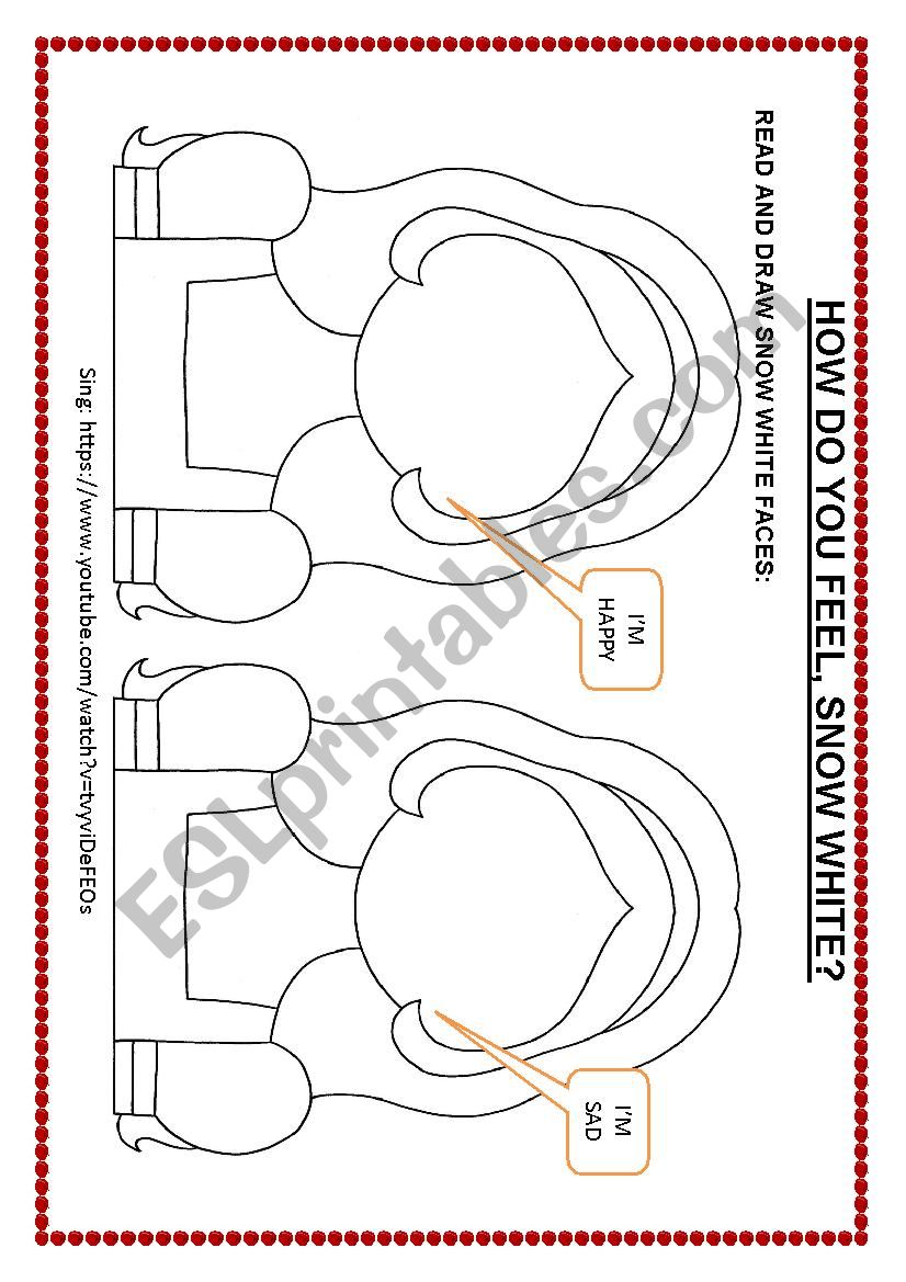 Happy or Sad worksheet