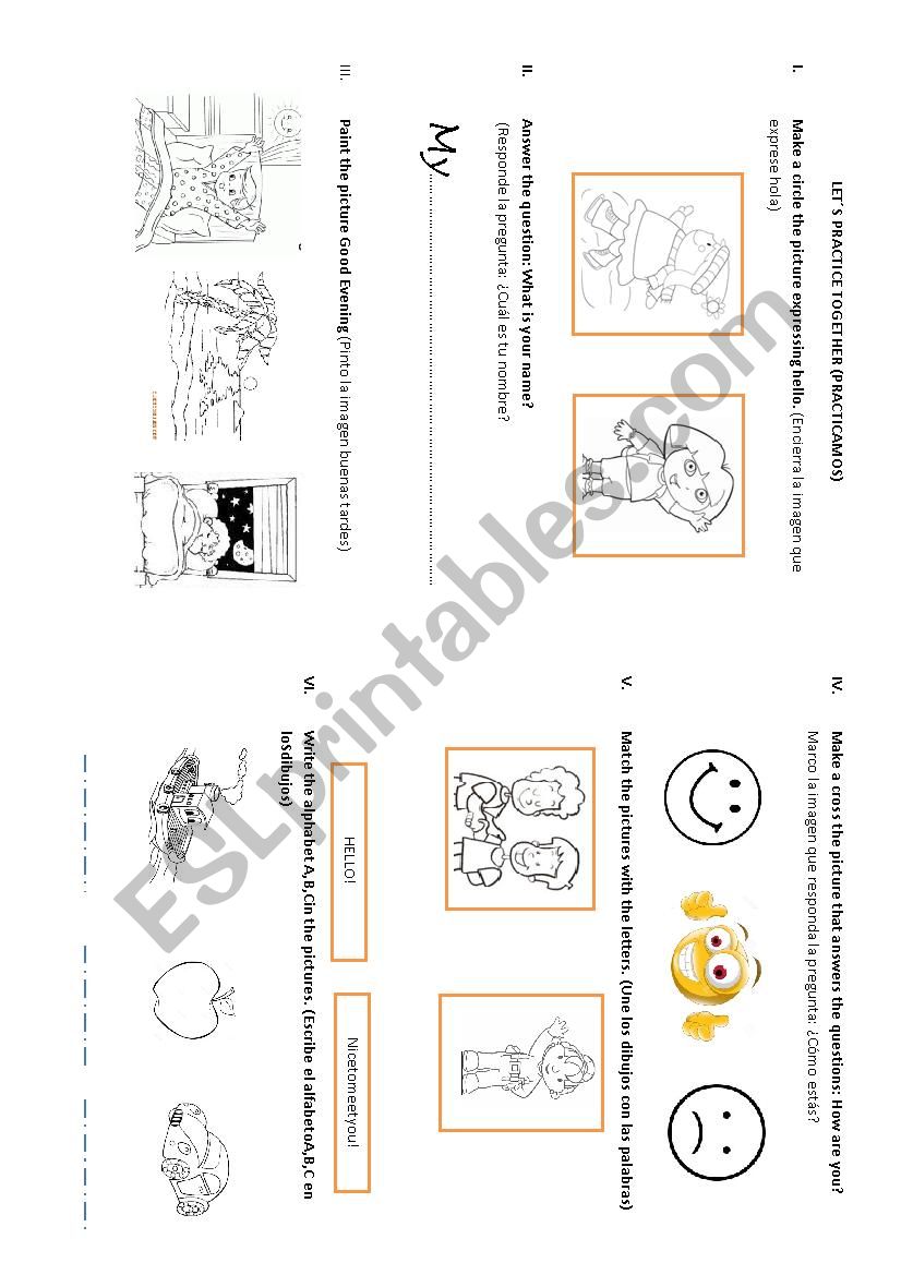 REVIEW worksheet