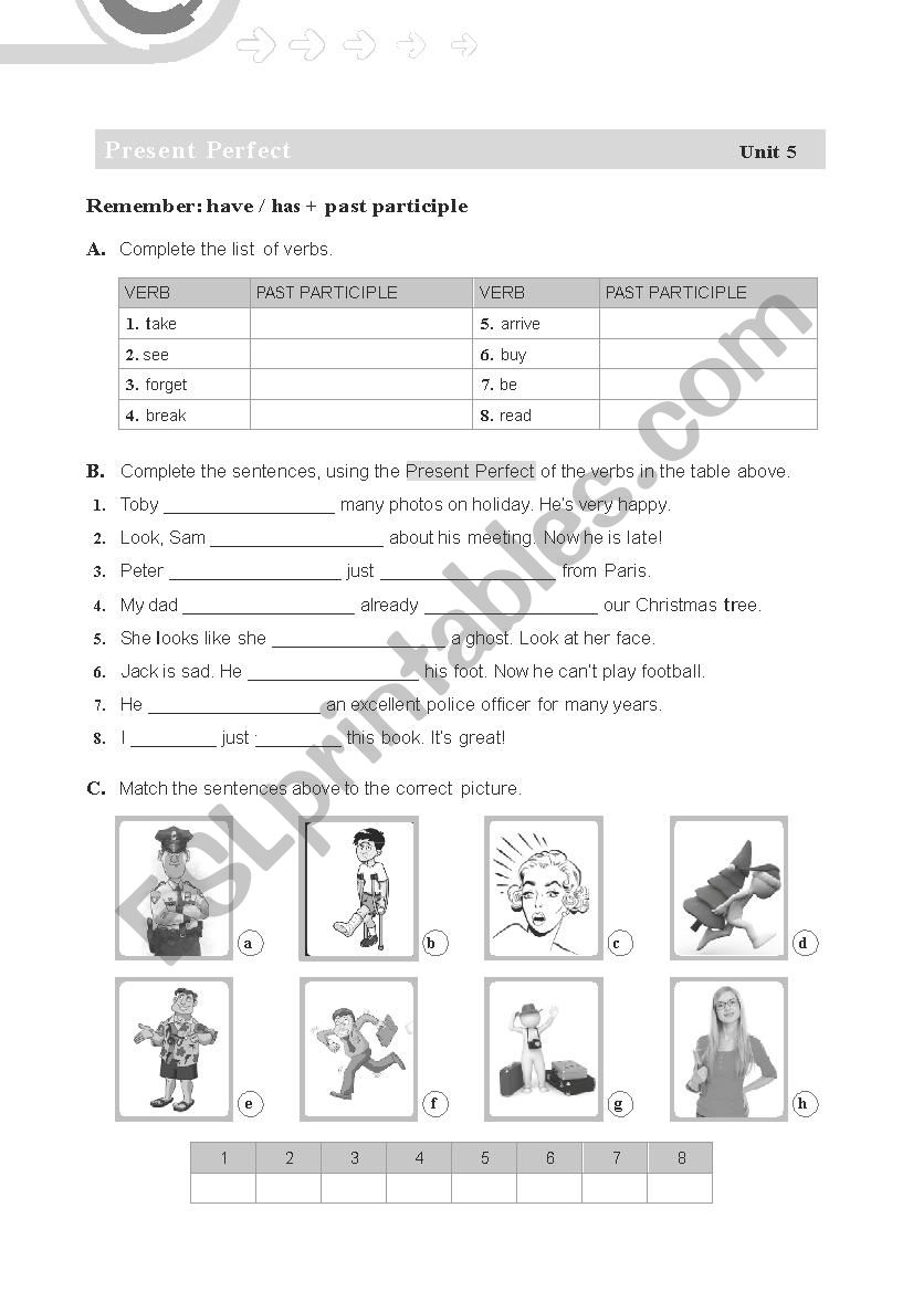 grammar - ESL worksheet by raquel11fontes
