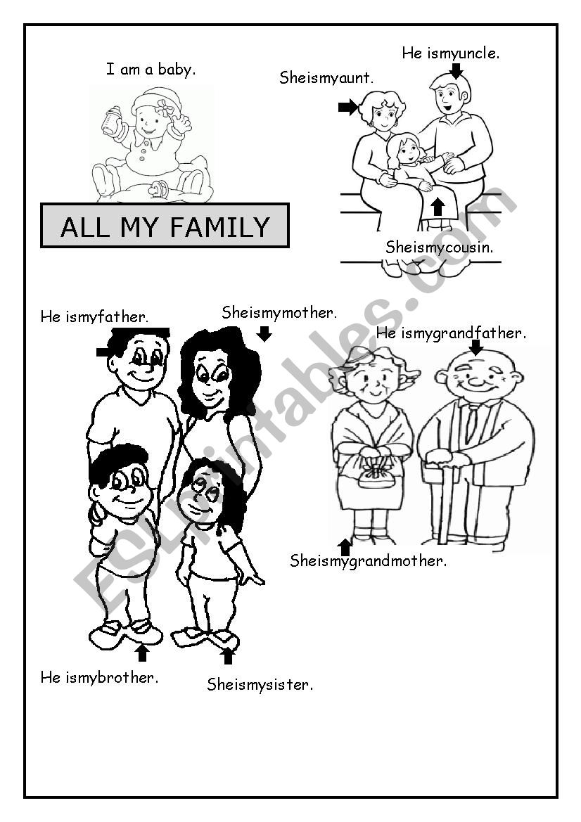 family worksheet