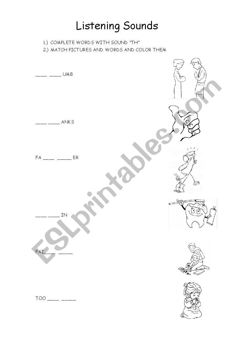 LISTENING ACTIVITY worksheet