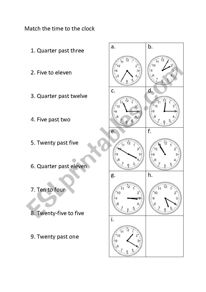 clock-matching-esl-worksheet-by-barboras