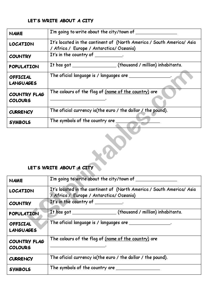 let-s-write-about-a-town-or-city-esl-worksheet-by-johnnoel