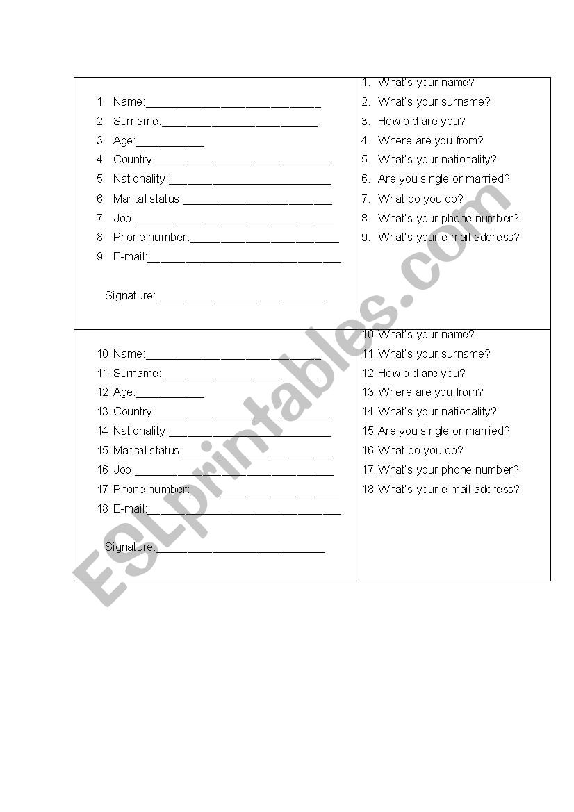 Wh questions worksheet