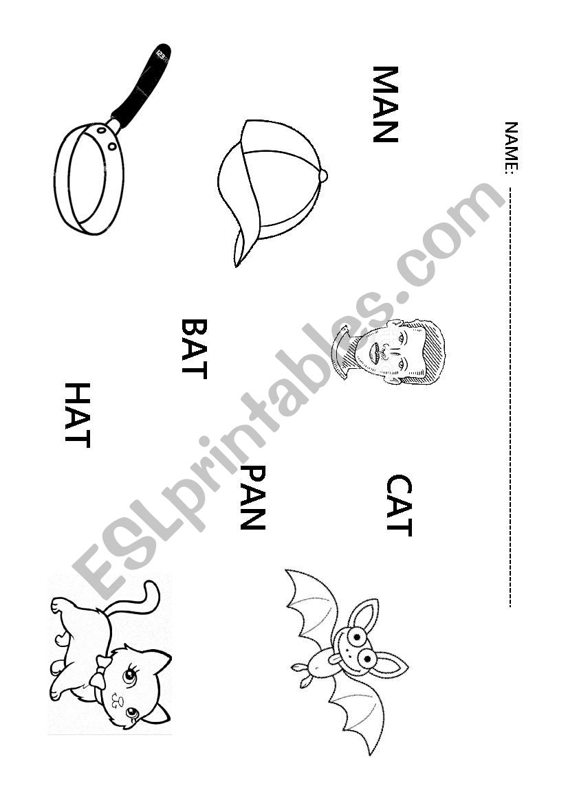 hats on worksheet