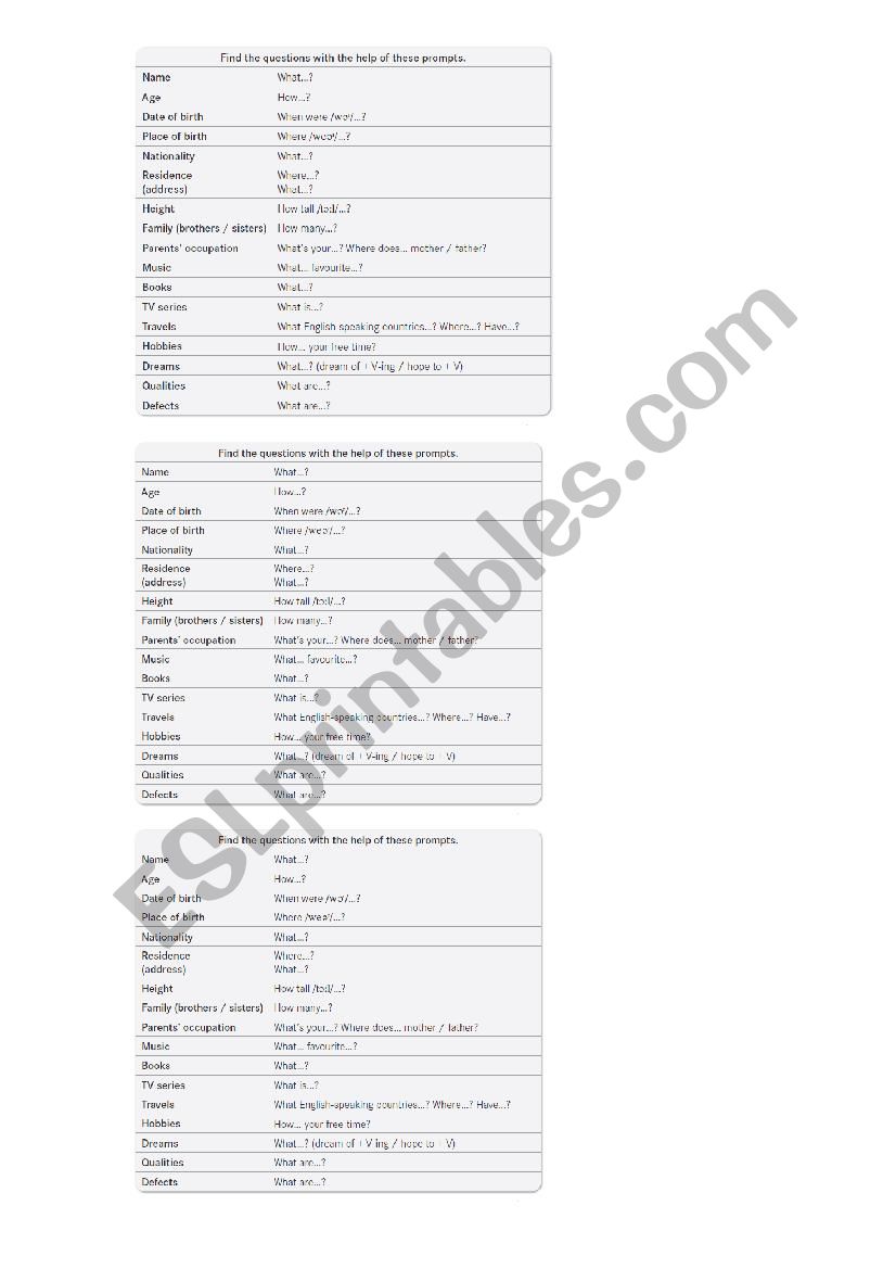 Moon survival worksheet worksheet