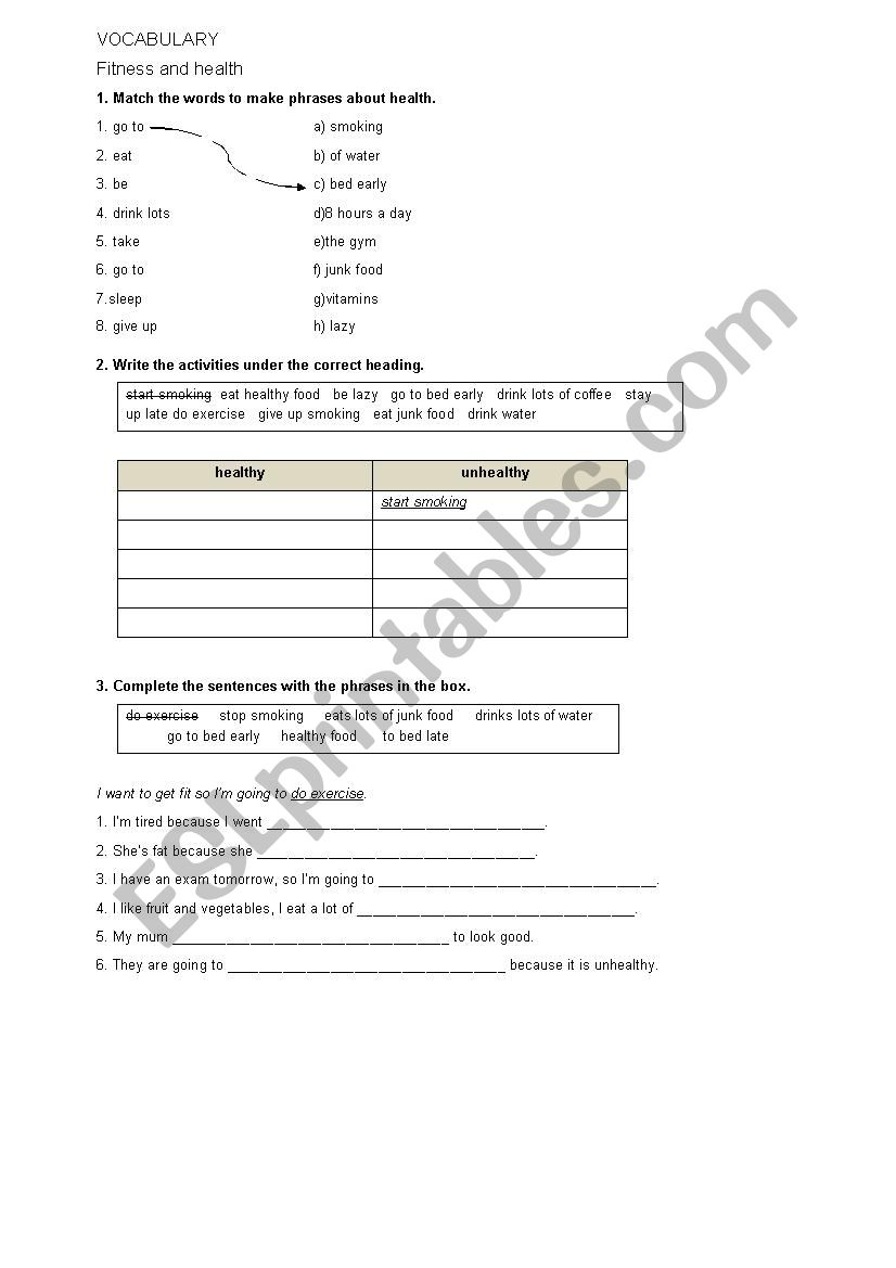 unit 10 pre-exam worksheet