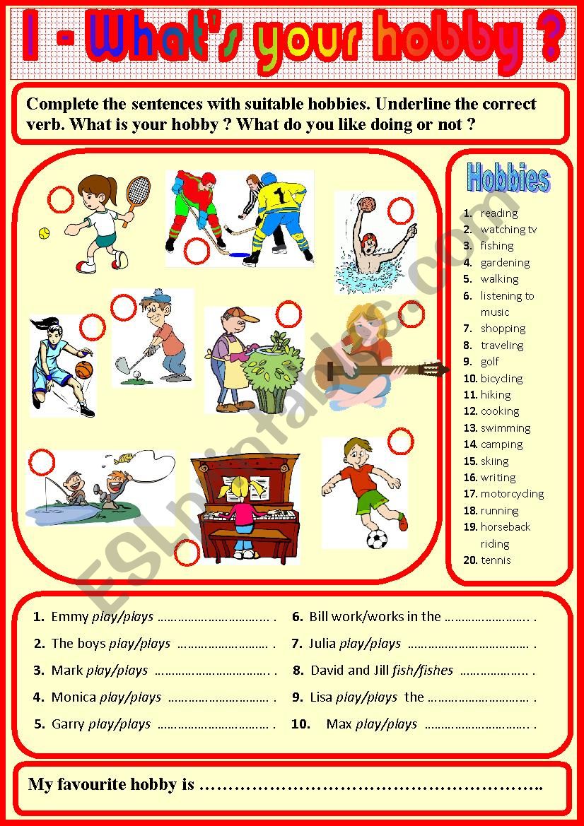 1-what-s-your-hobby-esl-worksheet-by-karagozian