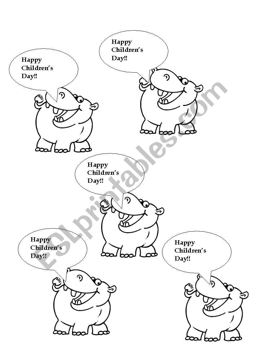 for day children's worksheet guada86 children´s Happy worksheet by day ESL