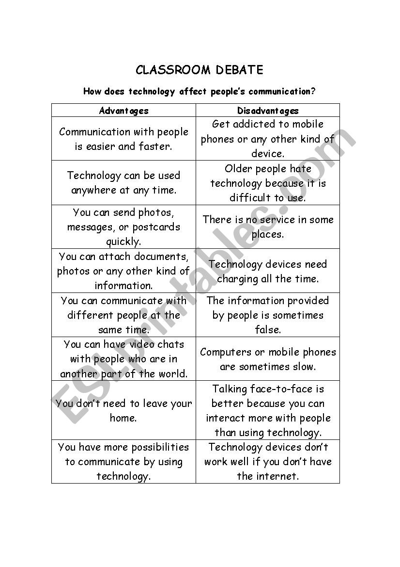 how-does-technology-affect-people-s-communication-debate-esl